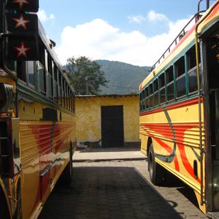 Guatemala bus wallpaper