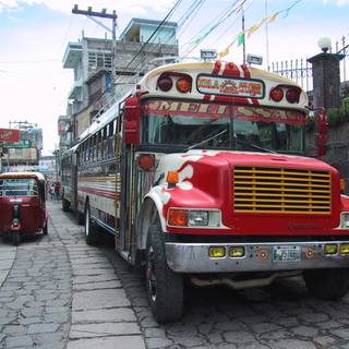 Guatemala bus wallpaper
