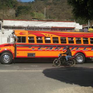 Guatemala bus wallpaper