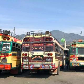 Guatemala bus wallpaper