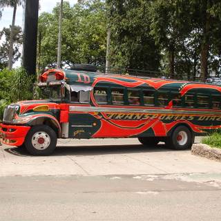 Guatemala bus wallpaper