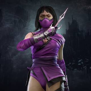 Mileena MK desktop wallpaper