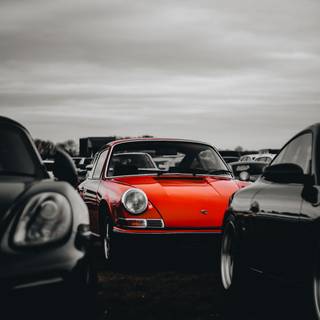 Vintage Porsche iPhone wallpaper