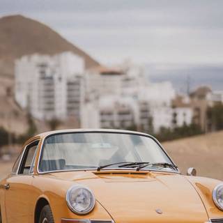Vintage Porsche iPhone wallpaper