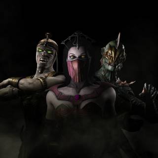 Mileena MK desktop wallpaper