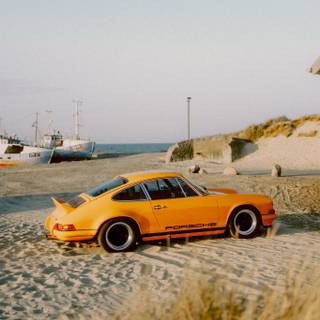 Vintage Porsche iPhone wallpaper