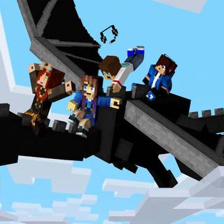 Cute Ender Dragon wallpaper