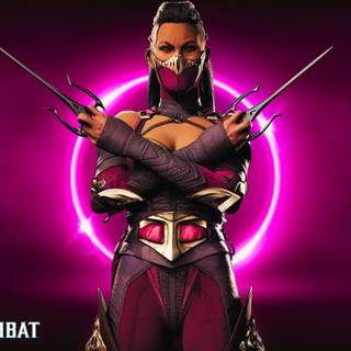 Mileena MK desktop wallpaper