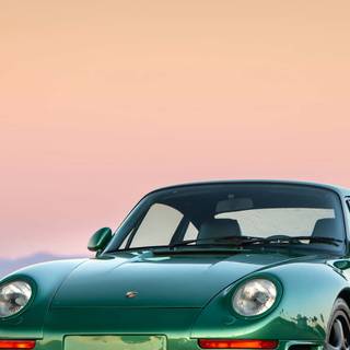 Vintage Porsche iPhone wallpaper
