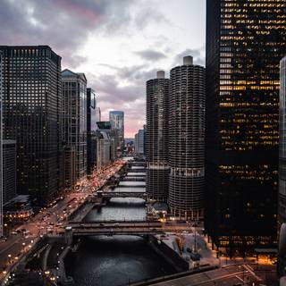 Chicago 4k iPhone wallpaper