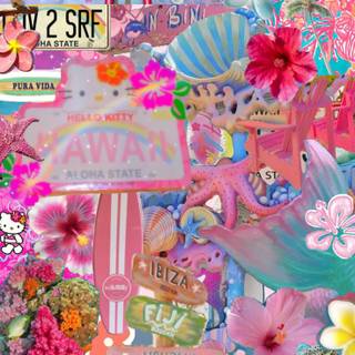 Y2k coconut girl wallpaper