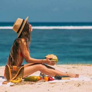 Y2k coconut girl wallpaper