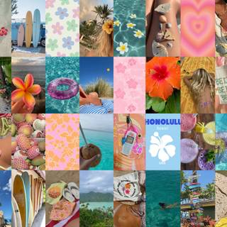 Y2k coconut girl wallpaper