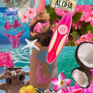 Y2k coconut girl wallpaper