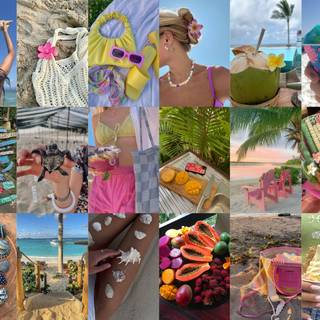 Y2k coconut girl wallpaper