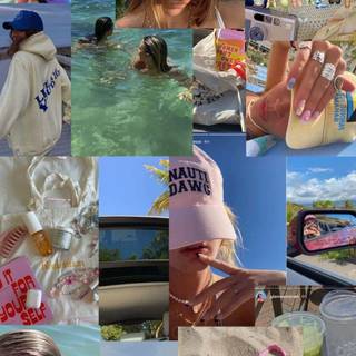 Y2k coconut girl wallpaper