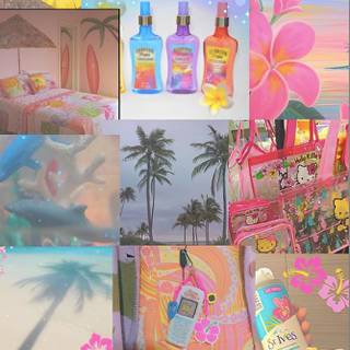 Y2k coconut girl wallpaper