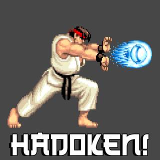 Hadoken wallpaper