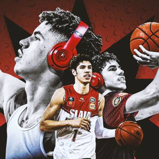 Desktop Lamelo Ball wallpaper