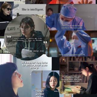 Kdrama aesthetic study wallpaper