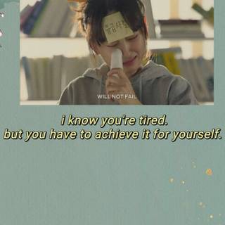 Kdrama aesthetic study wallpaper