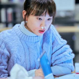 Kdrama aesthetic study wallpaper