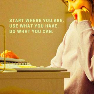 Kdrama aesthetic study wallpaper