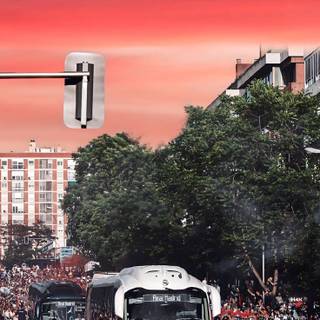 Real Madrid bus wallpaper