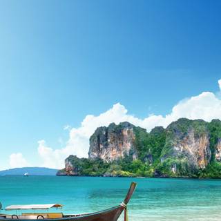 Beach 8k Android wallpaper