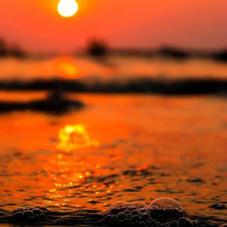 Beach 8k Android wallpaper