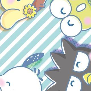 Keroppi and Cinnamoroll wallpaper