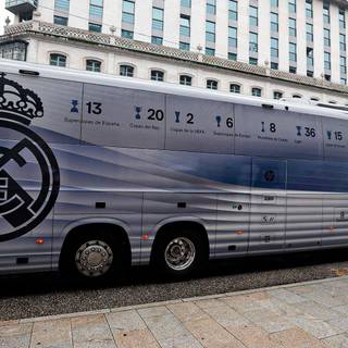 Real Madrid bus wallpaper