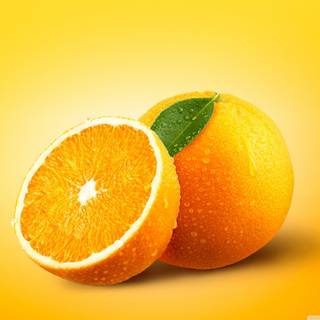Orange fruit 8k wallpaper