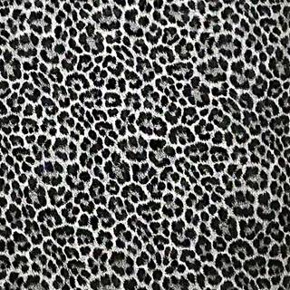 Leopard print grey wallpaper