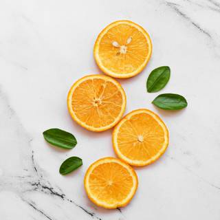 Orange fruit 8k wallpaper