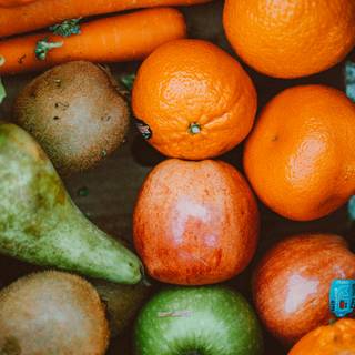 Orange fruit 8k wallpaper