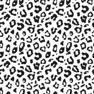 Leopard print grey wallpaper