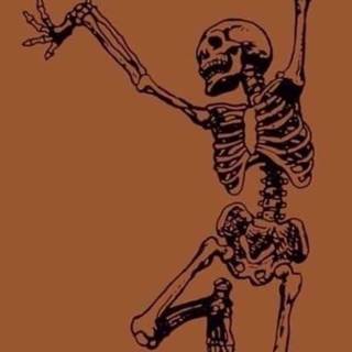 Skeleton sketch wallpaper