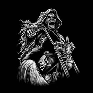 Skeleton sketch wallpaper