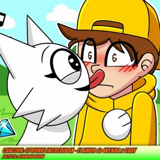 Sprunki Gray Oren wallpaper