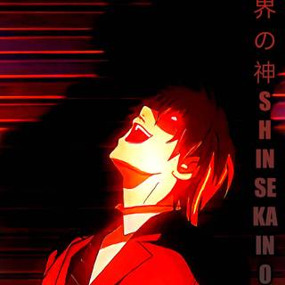 Light Yagami laughing wallpaper