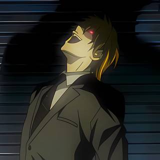 Light Yagami laughing wallpaper