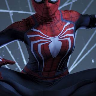 Female Spider-Man wallpaper