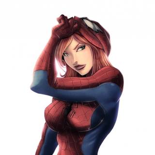 Female Spider-Man wallpaper