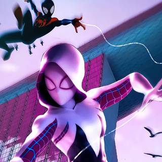 Female Spider-Man wallpaper