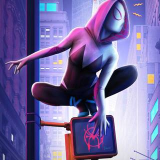 Female Spider-Man wallpaper