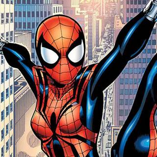 Female Spider-Man wallpaper
