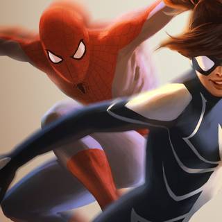 Female Spider-Man wallpaper