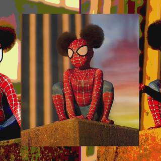 Female Spider-Man wallpaper