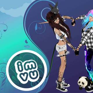 IMVU teens wallpaper